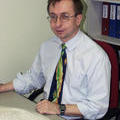 Юра в возрасте 48 лет. В офисе на Макаренко, 25 ноября 2002 г. 