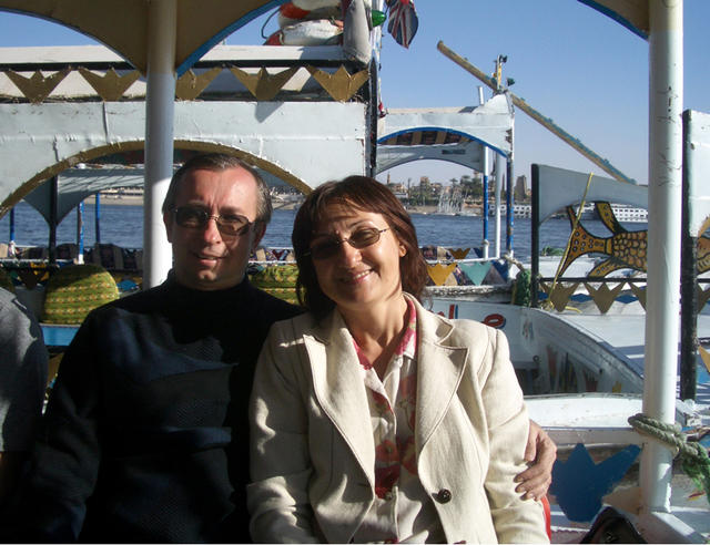 Плывем по Нилу. Египет, 6 января 2005 г.