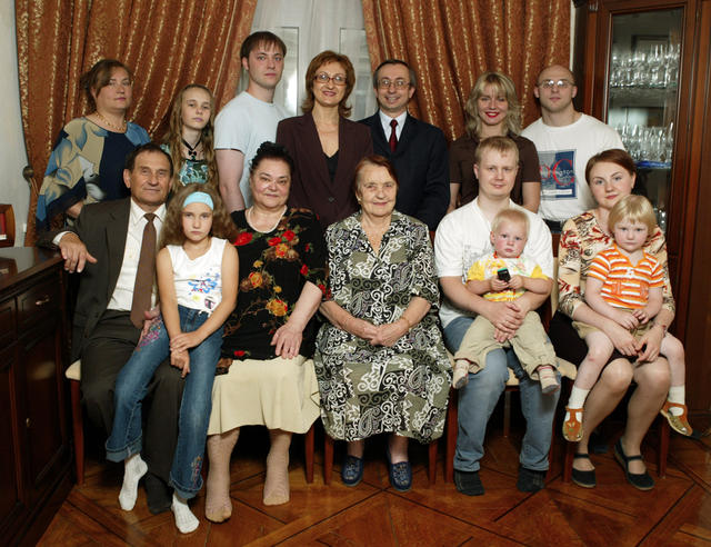 Портрет большой семьи 6 октября 2006 г.