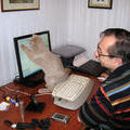Калличка дружит с вычислительной техникой с младых когтей. 20 ноября 2008 г.