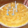 Миндально-лимонный торт для Димы. 13 сентября 2009 г.