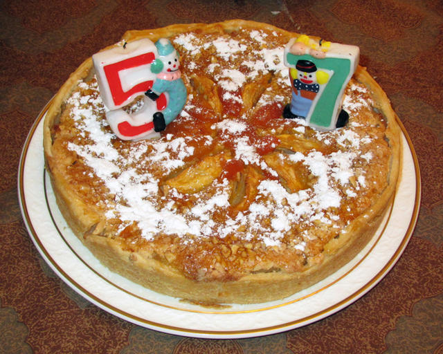 Яблочный пирог для Юры. 20 ноября 2011 г.