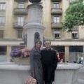 Нашу "шёлковую" свадьбу мы отметили в Швейцарии. Женева, Place de la Navigation, 12 мая 2012 г.