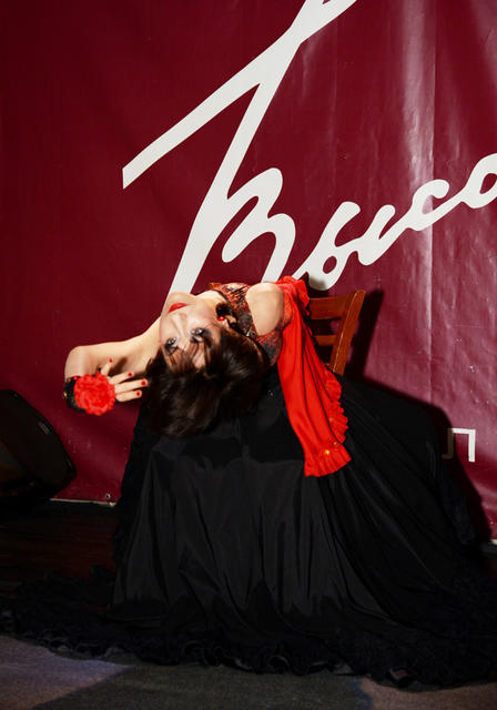 Танец "Desesperada" на новогодней вечеринке в клубе "Высоцкий" 13 декабря 2015 г. 