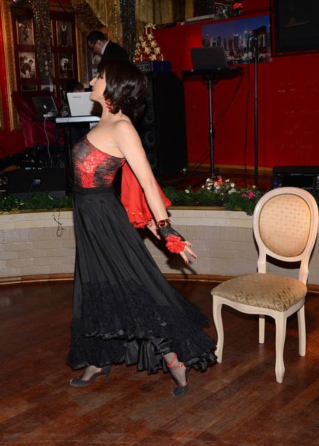 Танец "Desesperada" на новогодней вечеринке ИРИО 28 декабря 2015 г. (ресторан "Киноплов" в Орликовом переулке).