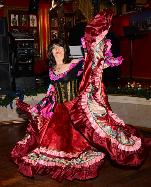 Премьера танца "Дадо" в ресторане "Киноплов" в Орликовом переулке. 28 декабря 2015 г. 
